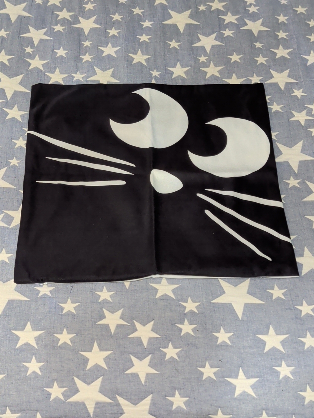Brand New 17x17 Mid Century Modern Cat Theme Pillow Cover